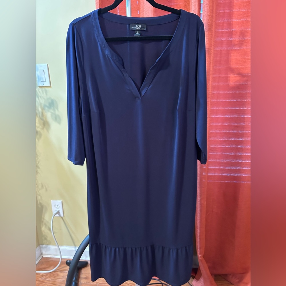 Plus Size V-Neck Dress